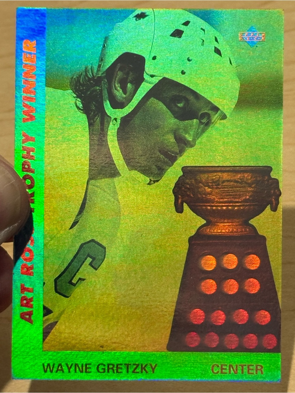 1991-92 Upper Deck - Award Winners Holograms Wayne Gretzky #AW1